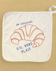 Un Croissant - Cotton Pot Holder