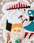 Disney Artist Mary Blair's Petal Peddler Paint-by-Number Kit