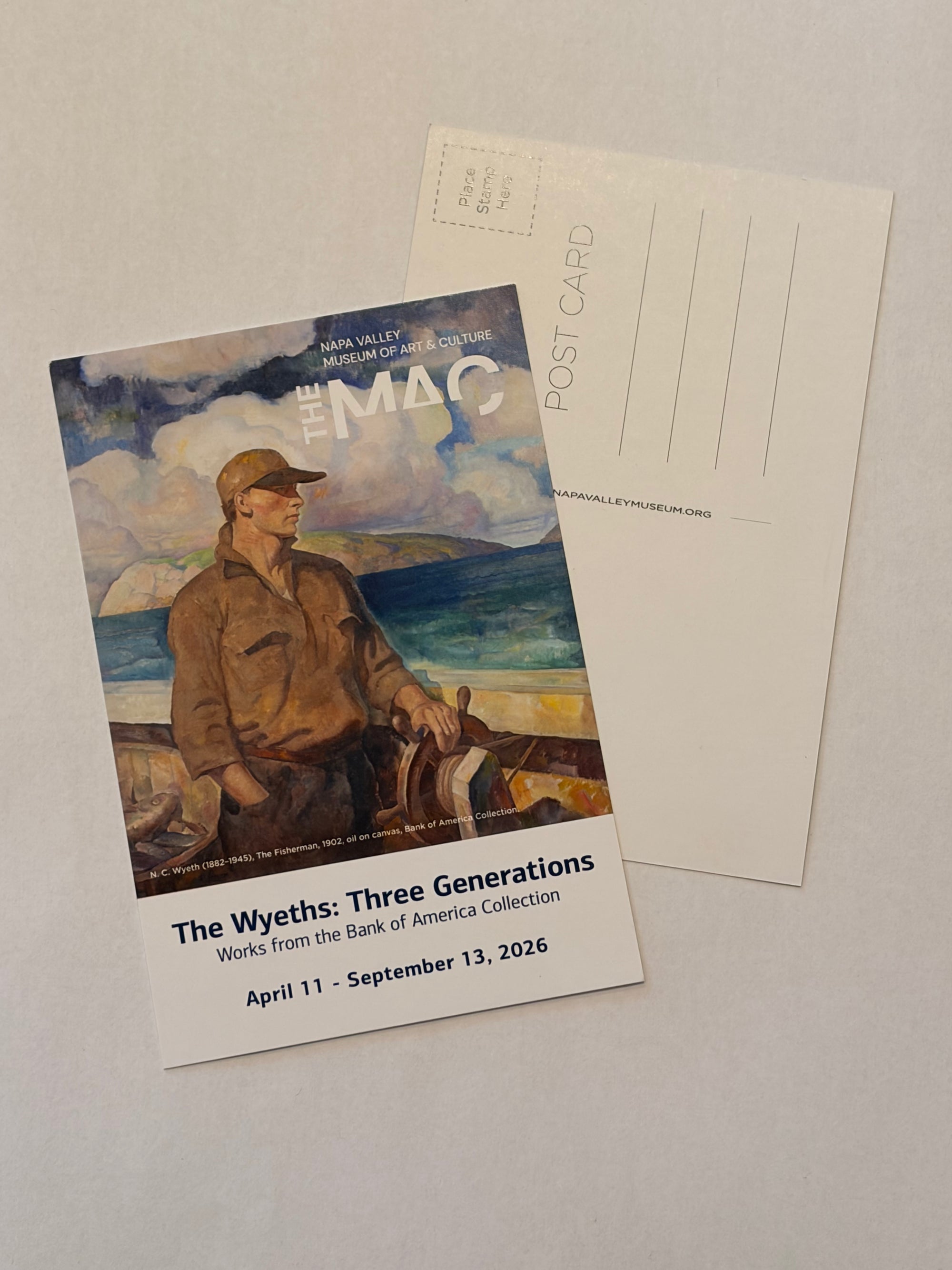 Postcard - The Wyeths: Three Generations