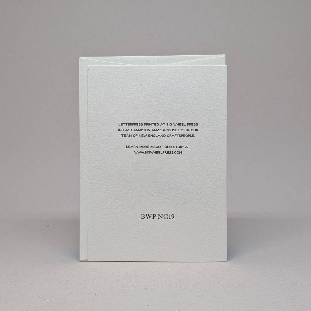 I Had Three Chairs - Thoreau: Single Card