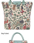 Disney's Alice in Wonderland Foldaway Grocery Bag