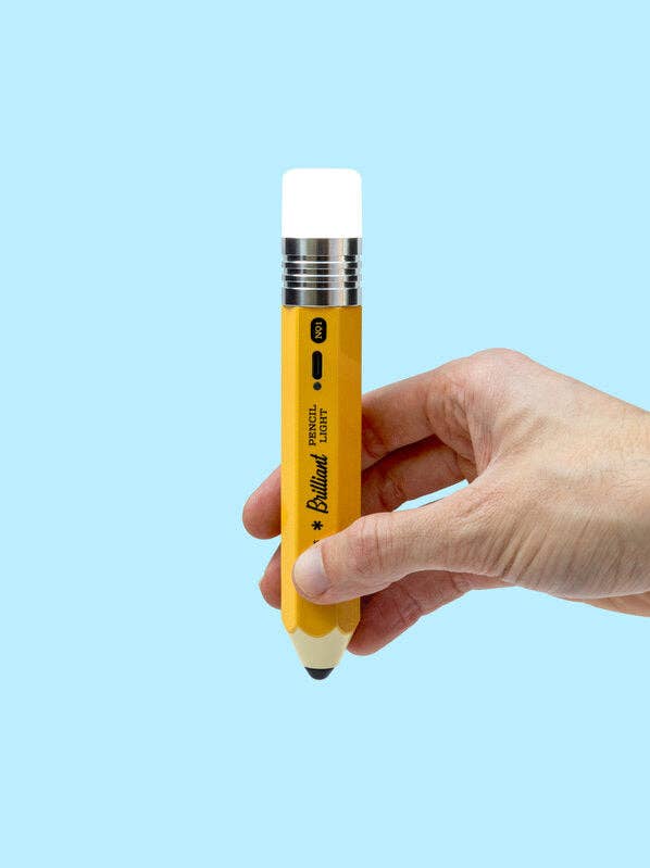 Pencil Light - The eraser lights up