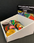 Album Label Coasters: Order by music style  - Rock
