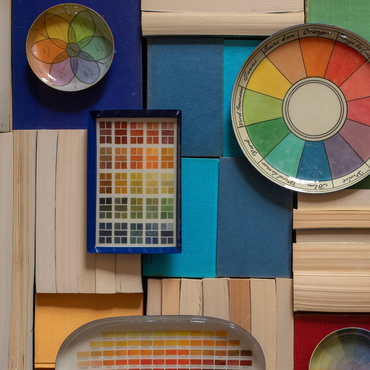 Round Enamel Tray - Chroma