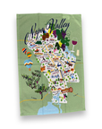 Napa Valley Tea Towel