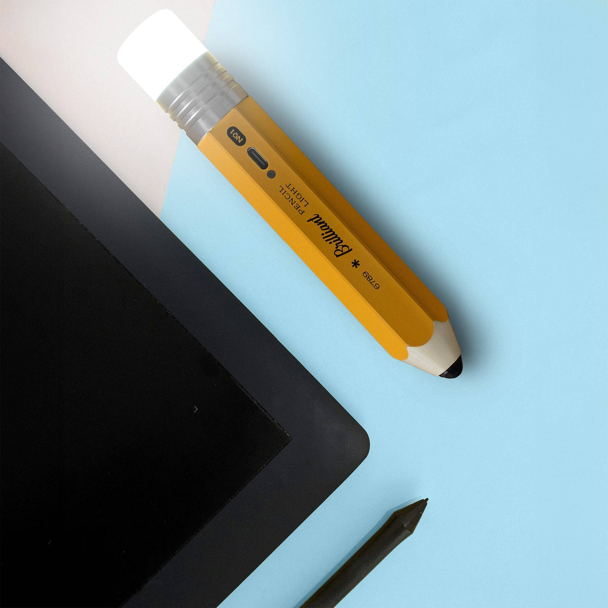 Pencil Light - The eraser lights up