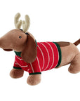 Holiday Plush Dog
