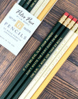 Disney's Peter Pan Quotes Pencil Set