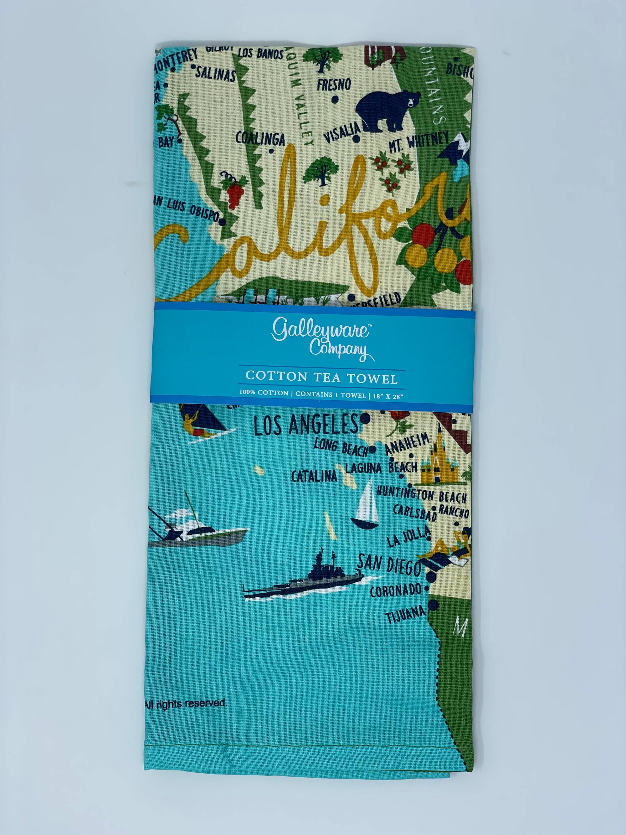 California Tea Towel
