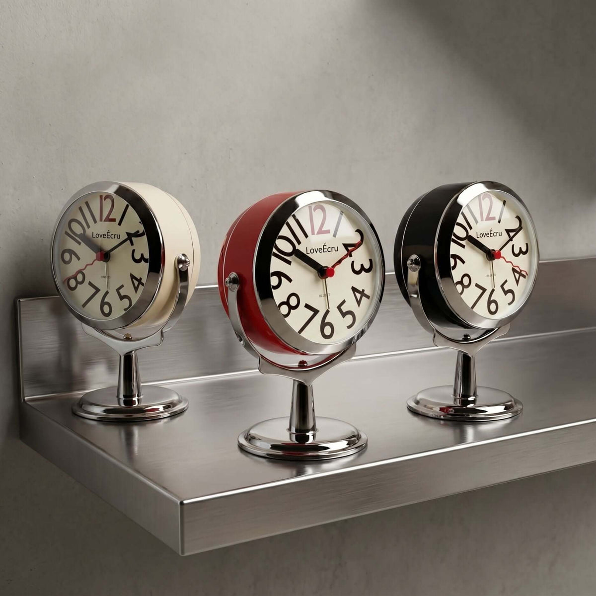 Orbit Alarm Clock: Beige