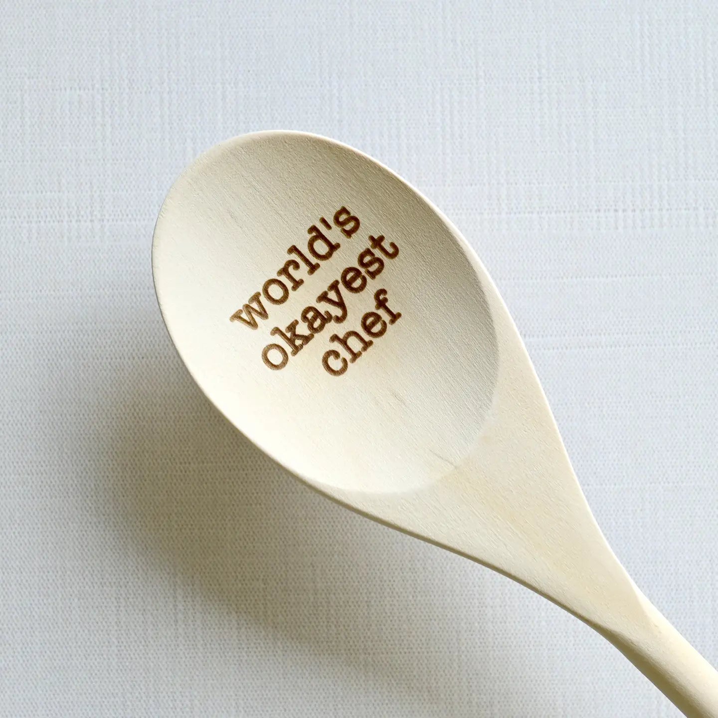 Wooden Spoon with Phrases