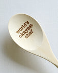 Wooden Spoon with Phrases