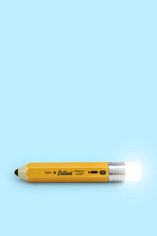 Pencil Light - The eraser lights up