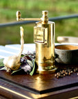 The Original 'Chef's Mate' Brass Pepper Grinder