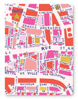 Rues De Paris Medium Coptic-Bound Journal
