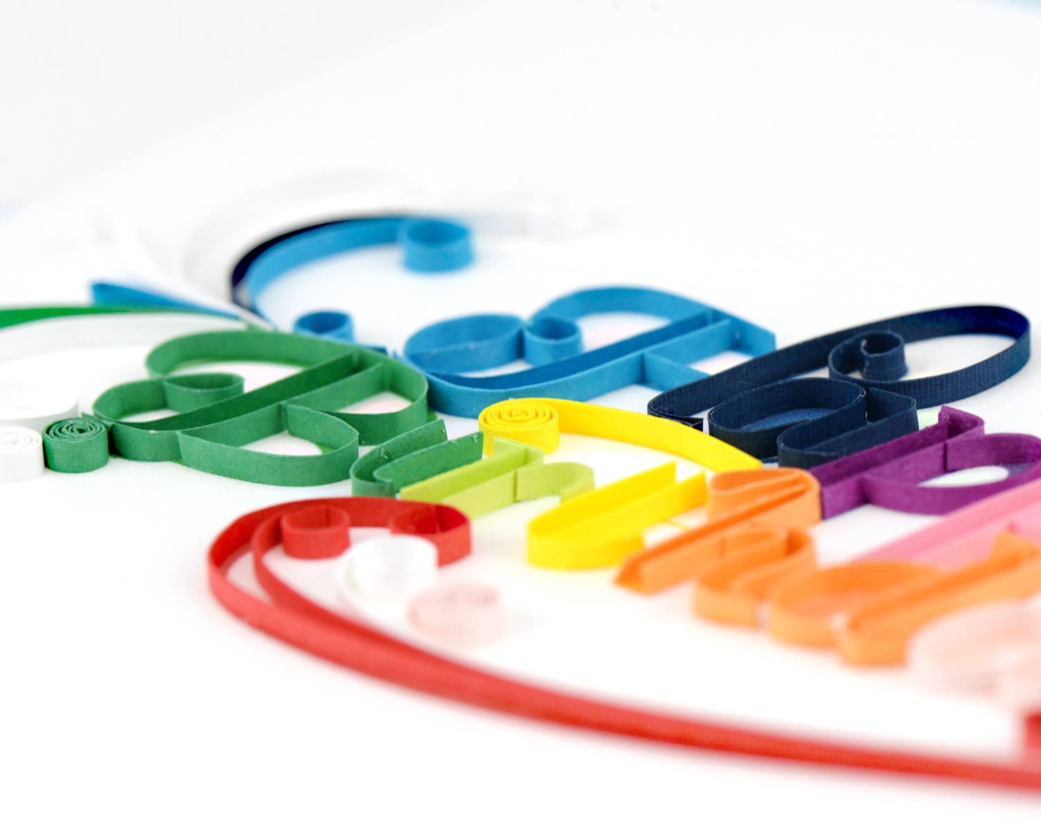Quilled Happy Birthday Card | Handmade Greeting Card