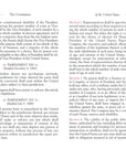 Constitution of the United States (Red Cover)