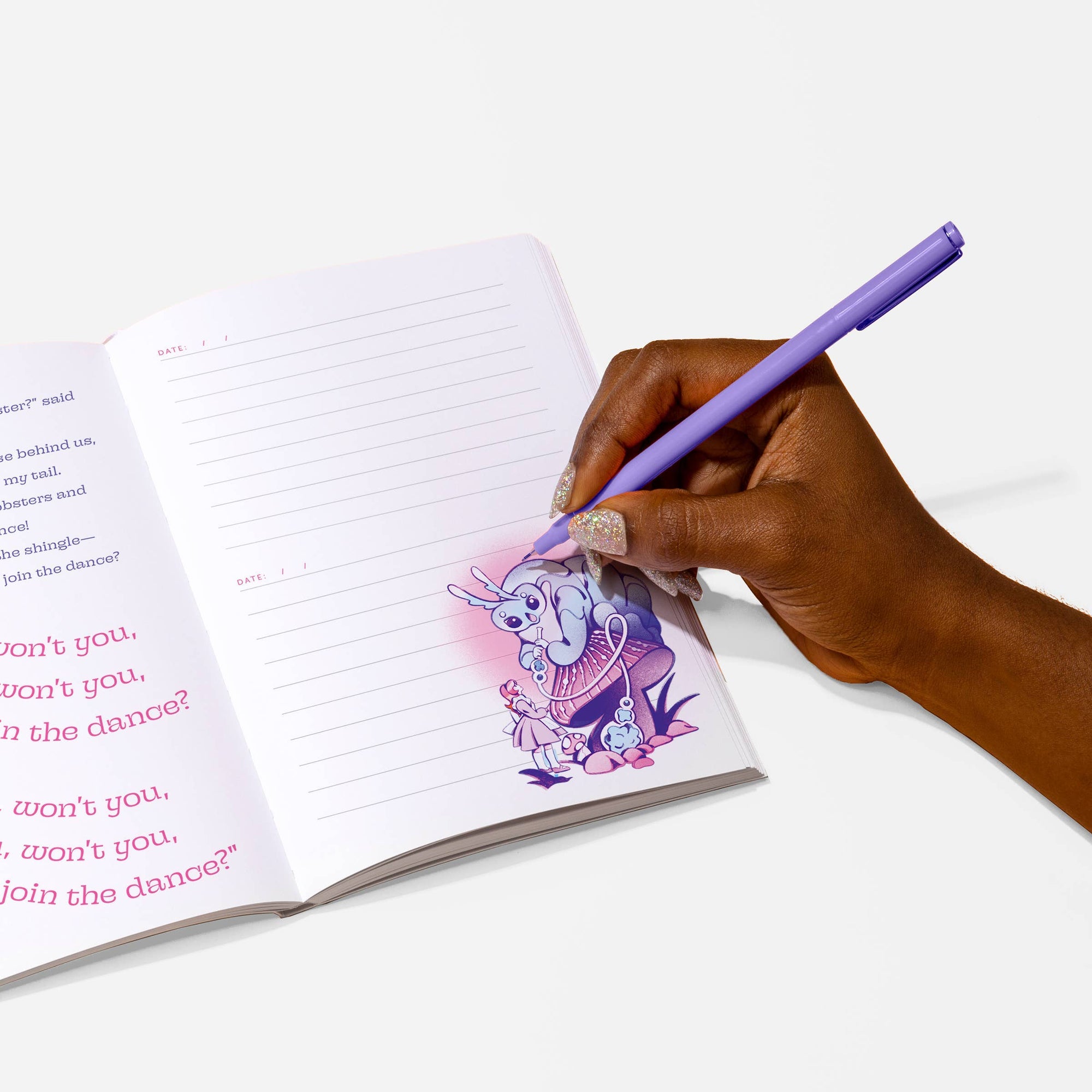 Disney Alice's Wonderland Dream Journal