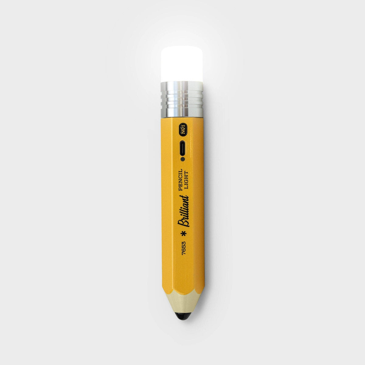 Pencil Light - The eraser lights up