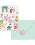 Sights of Paris Studio Note Cards with Matching Wax Seals