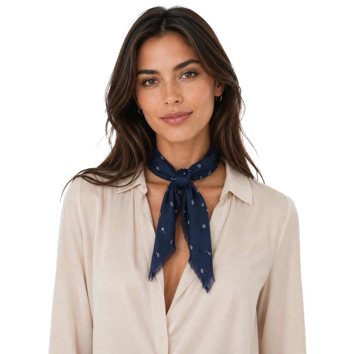 Icon Guitar Neckerchief: Jen Blue