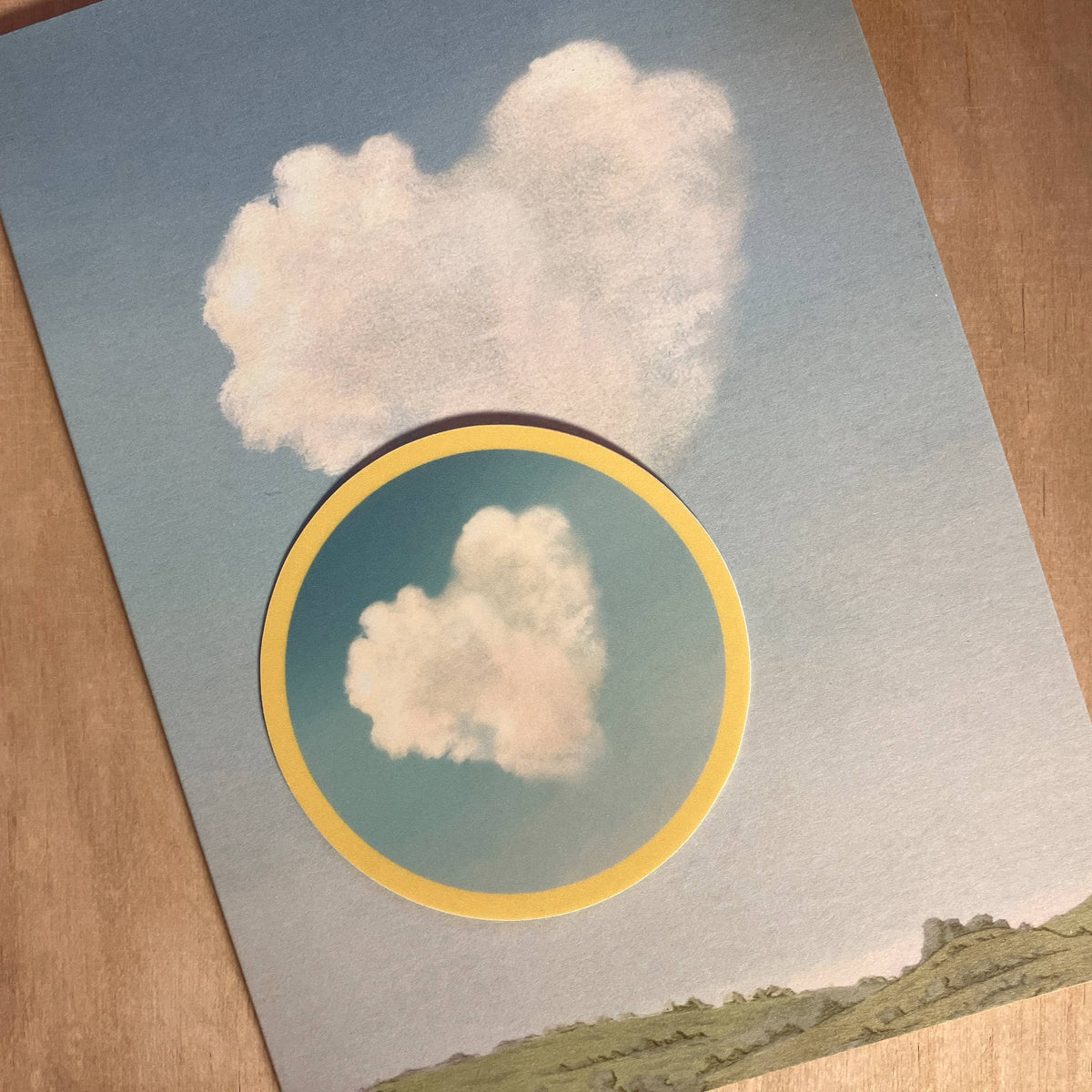 "CLOUD" vinyl sticker
