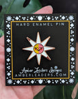 Rose Gold Sunshine Enamel Pin