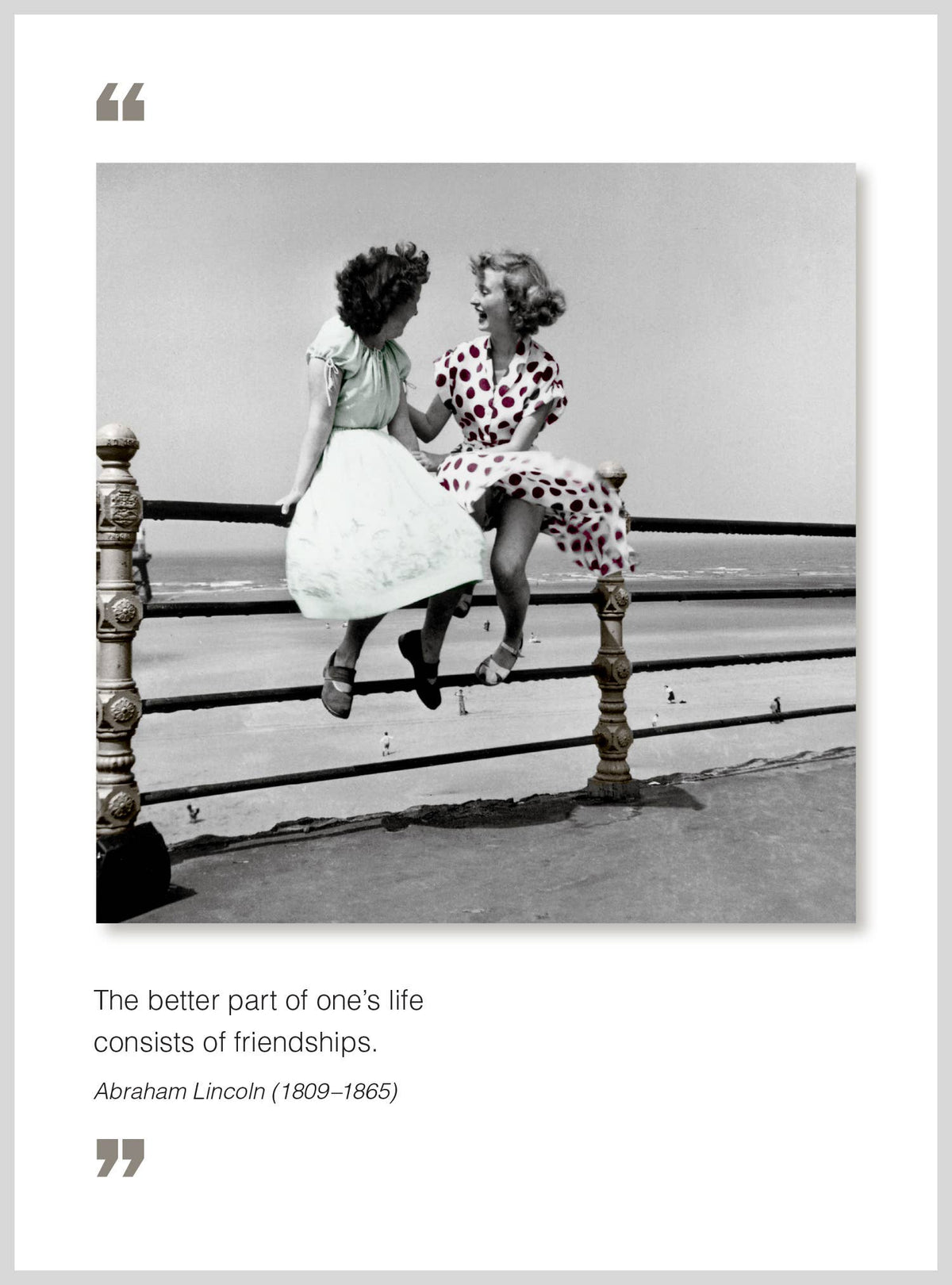 The better part Thank You Greeting Card