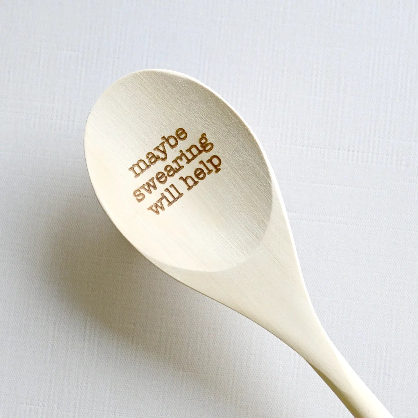 Wooden Spoon with Phrases