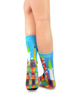 Mary Blair Commuters Crew Socks