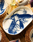 Lobster Large Coupe Oval Platter