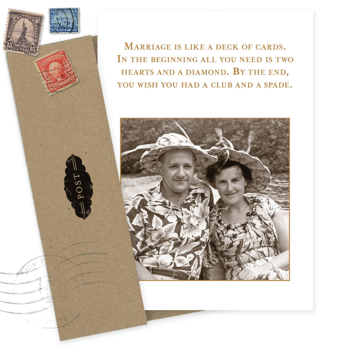 Deck Of Cards Anniversary Card