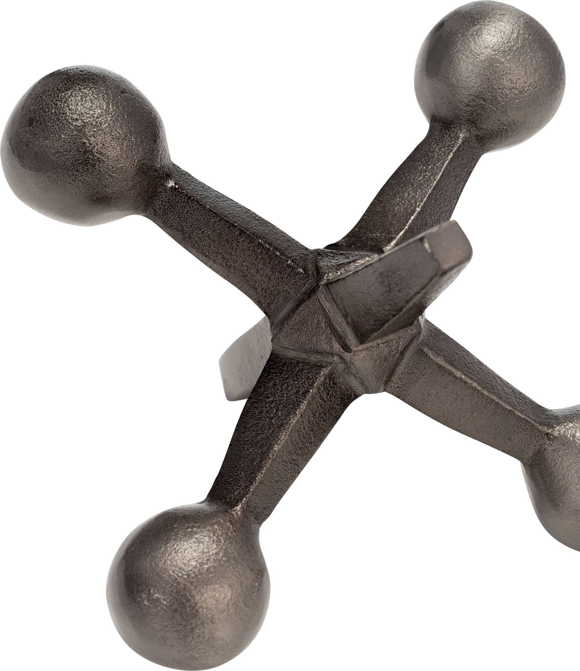 Metal Modern Jacks Abstract Sculpture