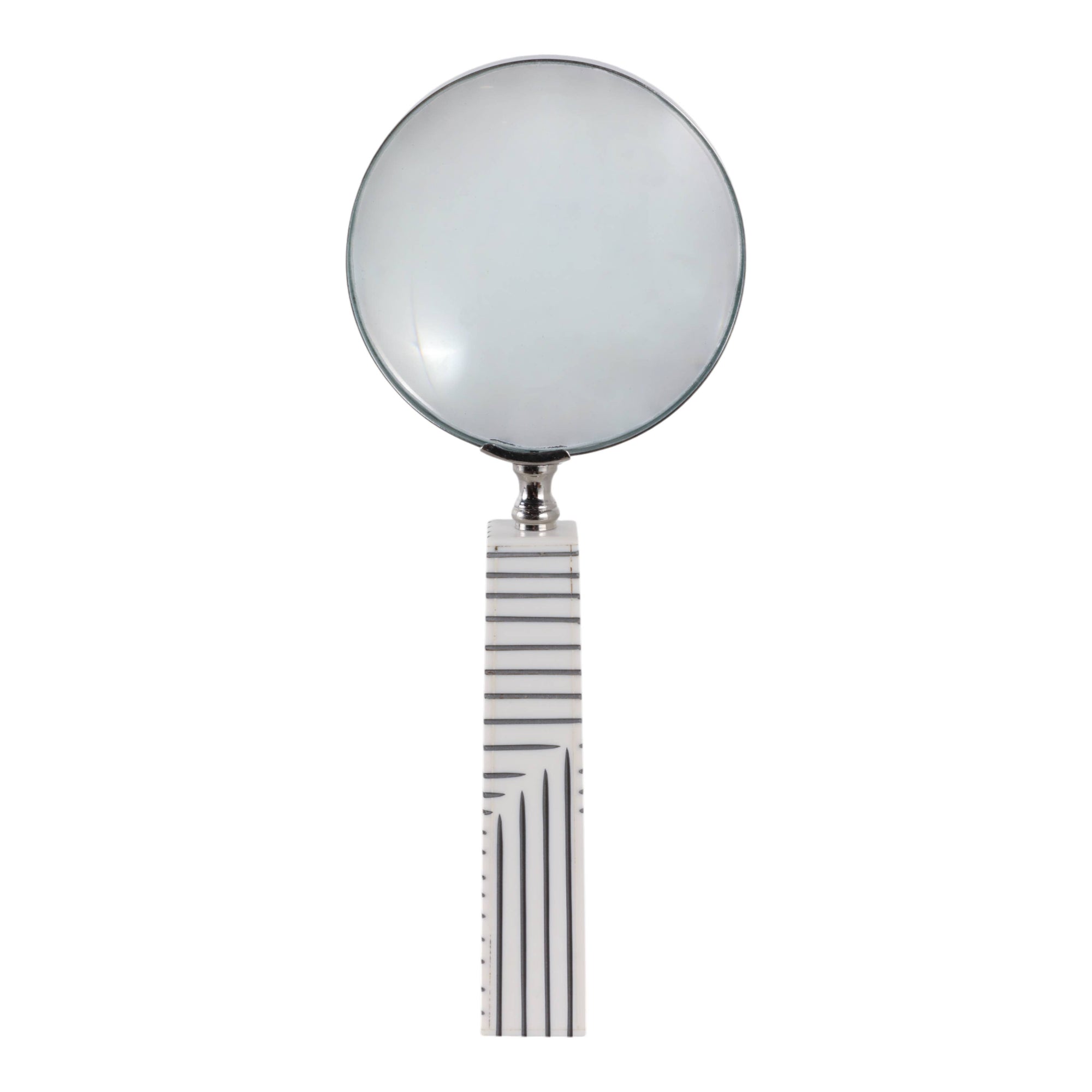 Black Resin Magnifying Glass, 10 in.