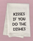 Kisses Dishes - Cotton Tea Towel