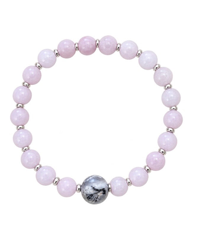 Colleen dela Torre Rose Quartz Bracelet
