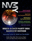 Disco Dance Party 2026 | Rainbow Edition | at The NVMY