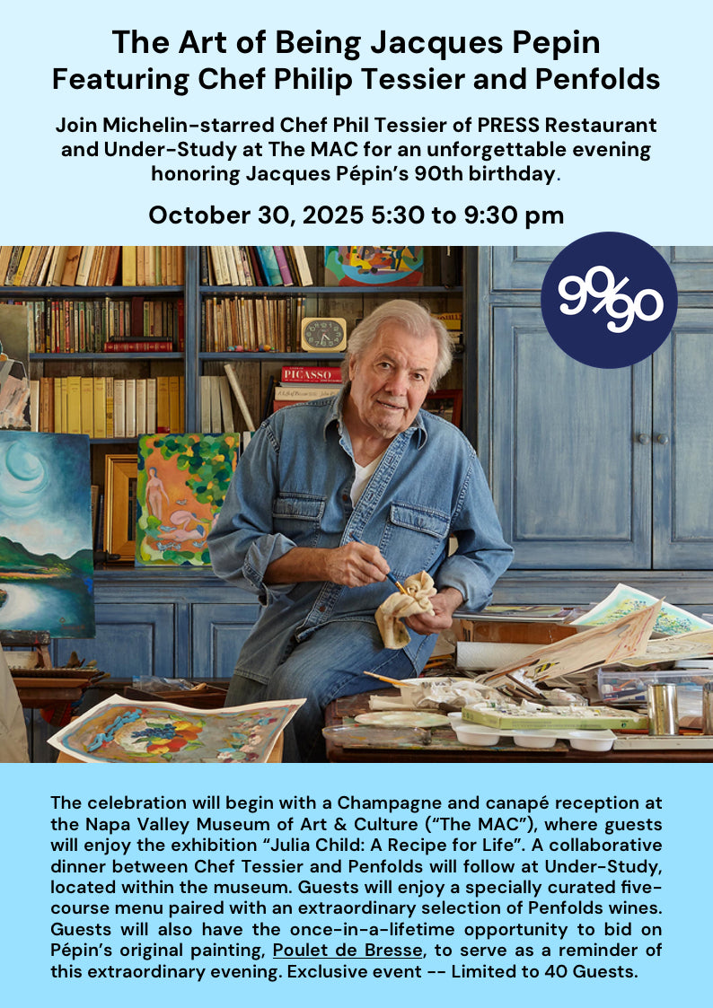 Art of Being Jacques Pepin Event at The MAC &amp; Under-Study