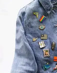 MoMA Gilbert Baker Rainbow Enamel Pin