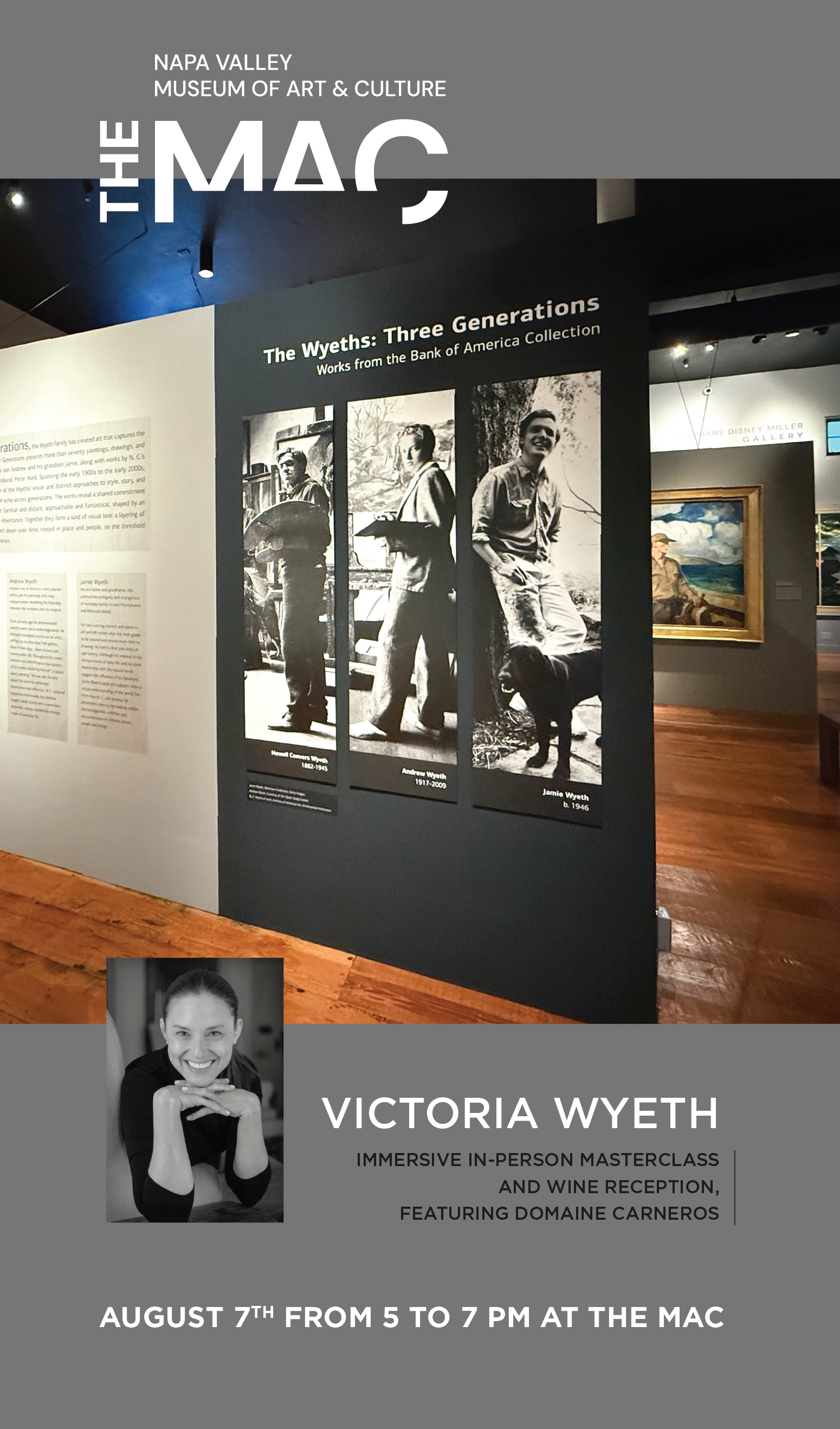 Victoria Wyeth Master Class at The MAC