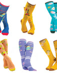 Disney Artist Mary Blair Kids Socks (9-10 yrs.) [Set of 6 pairs]