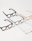 Unisex Round Bold Frame Reading Glasses