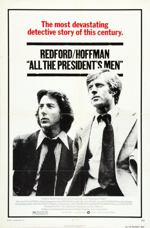 All the President's Men - Friday Night Films at NVMY Ticket