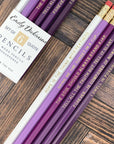 Emily Dickinson Poetry Pencils