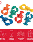 Party Pinchers Lobster Drink Markers (Set of 6)