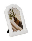Resin Wavy Arch Decorative Photo Frame - White, 4x6 in.
