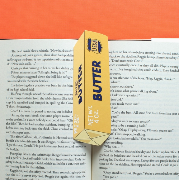 Stick of Butter Bookmark