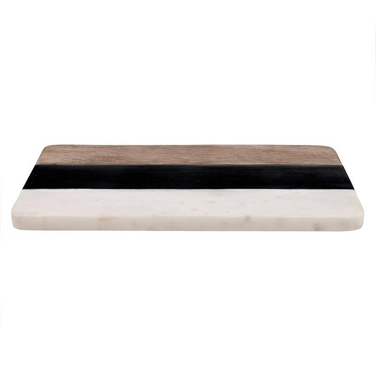 Striped Marble + Wood Board: Material