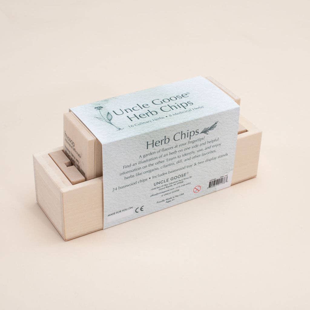 Wooden Herb Cards