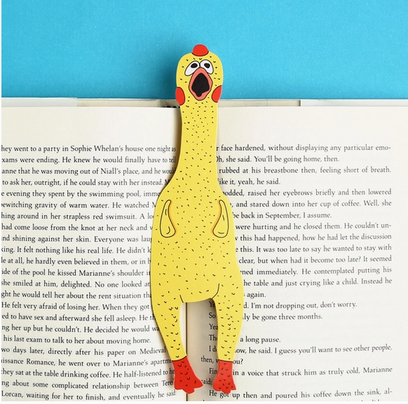 Rubber Chicken Bookmark